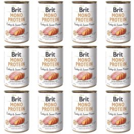 BRIT Mono Protein Turkey & Sweet Potato 12x400 g monoproteinowa karma indyk i batat