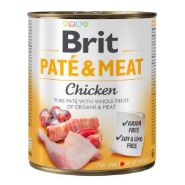 BRIT Pate&Meat chicken 800 g pasztet z kurczakiem dla psa