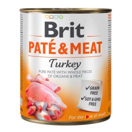 BRIT Pate&Meat turkey 800 g pasztet z indykiem dla psa