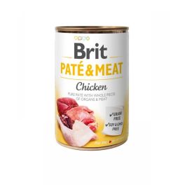 BRIT Pate&Meat chicken 400 g pasztet z kurczakiem dla psa