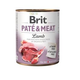 BRIT Pate Meat lamb 800 g pasztet z jagnięciną dla psów