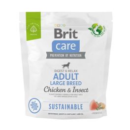 BRIT CARE Sustainable Adult Large breed chicken insekt dla dorosłych psów dużych ras z kurczakiem i insektami 1kg