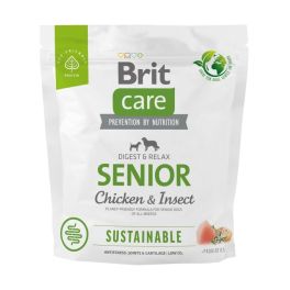 BRIT CARE Sustainable Senior chicken insekt dla starszych psów z kurczakiem i insektami 1 kg