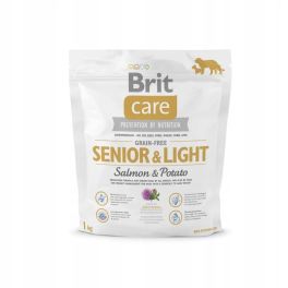 BRIT Care Grain-free Senior&Light karma sucha z łososiem 1 kg