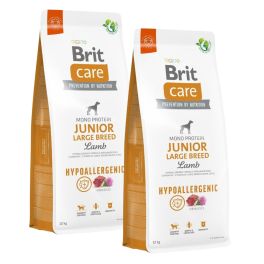 BRIT Care Hypoallergenic Junior Large Breed z jagnięciną 2x12 kg