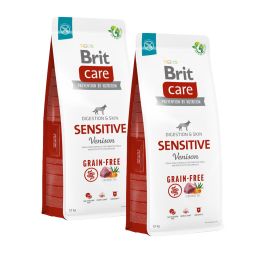 BRIT Care Dog Grain-free Sensitive Venison z dziczyzną i ziemniakami 2x12kg