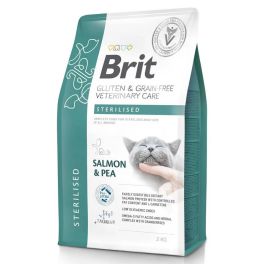 BRIT Grain Free Veterinary Care Cat Sterilised Salmon Pea 2 kg