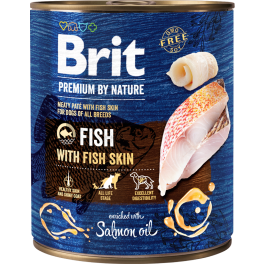 BRIT Premium by Nature Fish&Fish Skin 800 g ryba i rybie skóry naturalna karma dla psów