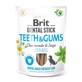 BRIT BRIT Dental Stick Teeth and Gums rumianek i szałwia 251 g dentystyczny przysmak dla psów wspierający zdrowie zębów i dziąseł