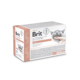 BRIT Veterinary Diet Grain Free Renal Cat Fillets in Gravy Salmon 12x85g dla kotów wspomagająca funkcje nerek