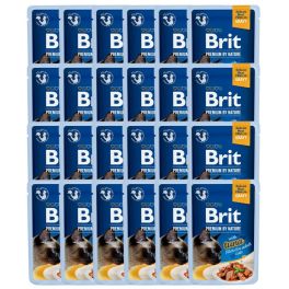 BRIT Premium Cat Fillets in Gravy mokra karma z tuńczykiem w sosie dla kotów 24x85g
