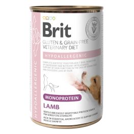 BRIT Veterinary Diet Dog Hypoallergenic Monoprotein Lamb 400g z jagnięciną dla psów z alergiami i problemami skórnymi