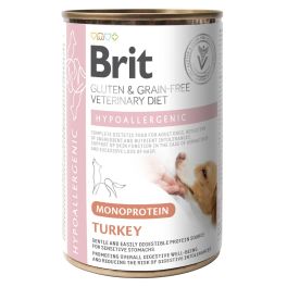 BRIT Veterinary Diet Dog Hypoallergenic Monoprotein Turkey 400g z indykiem dla psów z alergiami i problemami skórnymi