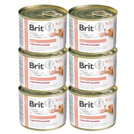 BRIT Veterinary Diet Grain Free Renal 6x200 g tuńczyk i łosoś dla psa z niewydolnością nerek