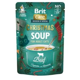 BRIT Care Cat Christmas Soup Beef 75g zupa z wołowiną i warzywami dla kotów