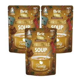 BRIT Care Cat Christmas Soup Turkey 3x75g zupa z indykiem i warzywami dla kotów