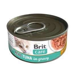 BRIT Care Cat Real Tuna in Gravy 80 g filety z tuńczyka w bulionie, mokra karma dla kotów