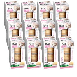 BRIT Care Cat Double Layer Mousse Real Chicken with Duck 72x25 g mus z kurczakiem i kaczką dla kotów