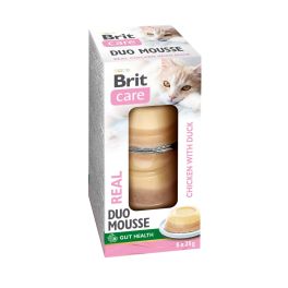BRIT Care Cat Double Layer Mousse Real Chicken with Duck 6x25 g mus z kurczakiem i kaczką dla kotów