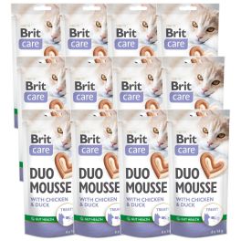 BRIT Care Cat Creamy Duo Mousse Chicken and Duck 48x14 g kremowy przysmak z kurczakiem i kaczką dla kotów