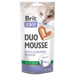 BRIT Care Cat Creamy Duo Mousse Chicken and Duck 4x14 g kremowy przysmak z kurczakiem i kaczką dla kotów