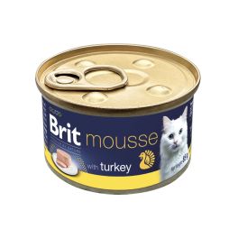 BRIT Premium by Nature Cat Mousse with Turkey 85 g mus z indykiem, mokra karma dla kotów