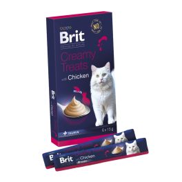BRIT Premium by Nature Cat Creamy Treats with Chicken 6x15 g kremowy przysmak z kurczakiem dla kotów