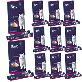 BRIT Premium by Nature Cat Creamy Treats with Chicken 66x15 g kremowy przysmak z kurczakiem dla kotów