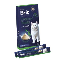 BRIT Premium by Nature Cat Creamy Treats with Rabbit 6x15 g kremowy przysmak z królikiem dla kotów