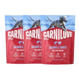 CARNILOVE Active Dog Salmon & Turkey Adult Large Breeds 3x1,5 kg łosoś i indyk, dla dorosłych psów dużych ras