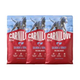 CARNILOVE Active Dog Salmon & Turkey Adult Large Breeds 3x4 kg łosoś i indyk, dla dorosłych psów dużych ras