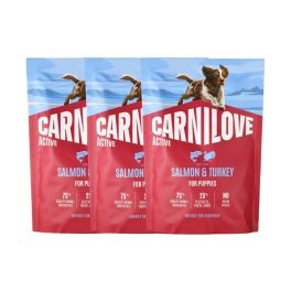 CARNILOVE Active Dog Salmon & Turkey Puppies 3x1,5 kg łosoś i indyk, dla dorastających szczeniąt