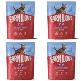 CARNILOVE Active Cat Salmon and Turkey for Kittens 4x400 g łosoś i indyk, dla kociąt wszystkich ras