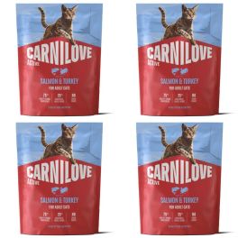 CARNILOVE Active Cat Salmon and Turkey Adult 4x400 g łosoś i indyk, dla wszystkich kotów dorosłych