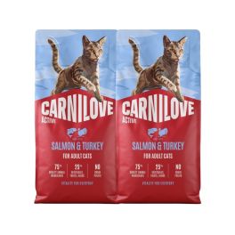CARNILOVE Active Cat Salmon and Turkey Adult 2x6 kg łosoś i indyk, dla wszystkich kotów dorosłych