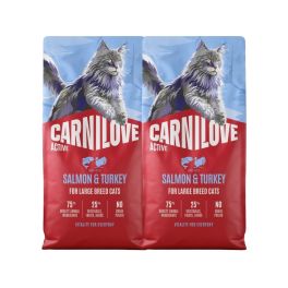 CARNILOVE Active Cat Salmon and Turkey Adult Large 2x6 kg łosoś i indyk, dla kotów dużych ras