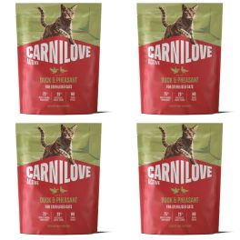 CARNILOVE Active Cat Duck and Pheasant Sterilised 4x400 g kaczka i bażant, sucha karma dla kotów sterylizowanych
