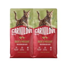 CARNILOVE Active Cat Duck and Pheasant Sterilised 2x6 kg kaczka i bażant, dla kotów sterylizowanych