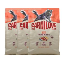 CARNILOVE True Fresh Cat Beef Adult Large 3x2 kg wołowina, dla kotów dużych ras