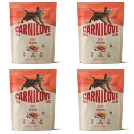 CARNILOVE True Fresh Cat Beef Kittens 4x400 g wołowina, dla kociąt wszystkich ras