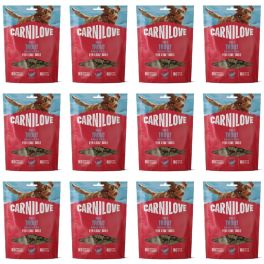 CARNILOVE Dog Soft Snack Trout 12x200g miękkie przysmaki z pstrągiem dla dorosłych psów