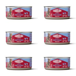 CARNILOVE Cat Can Paté Turkey and Salmon 6x100 g z indykiem i łososiem, pasztet dla kotów