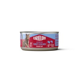 CARNILOVE Cat Can Paté Turkey and Salmon 100 g z indykiem i łososiem, pasztet dla kotów