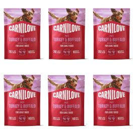 CARNILOVE Dog Pouch Turkey and Buffalo 6x300g karma mokra indyk i bawół dla dorosłych psów
