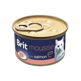 BRIT Premium by Nature Cat Mousse with Salmon 85 g mus z łososiem, mokra karma dla kotów