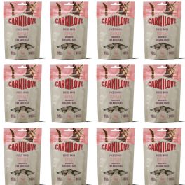 CARNILOVE Freeze-Dried Snack Cat Turkey 12x40 g z indykiem, liofilizowane przysmaki dla kotów