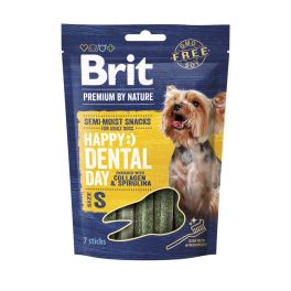 BRIT Premium by Nature Dog Dental Snack S 7 szt. patyczki dentystyczne z kolagenem i spiruliną dla psów małych