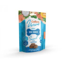 CALIBRA Dog Verve Crunchy Snack Insect&Fresh Salmon 150 g bezzbożowe przysmaki z owadami i łososiem