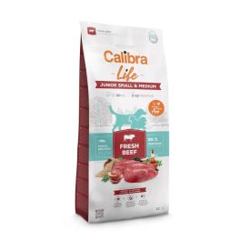 CALIBRA Dog Life Junior Small Medium Fresh Beef 12 kg z wołowiną dla młodych psów ras małych i średnich