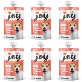 CALIBRA Joy Dog Yummy Chicken and Salmon Treat 6x100 g kurczak i łosoś, pasta mięsna dla psów